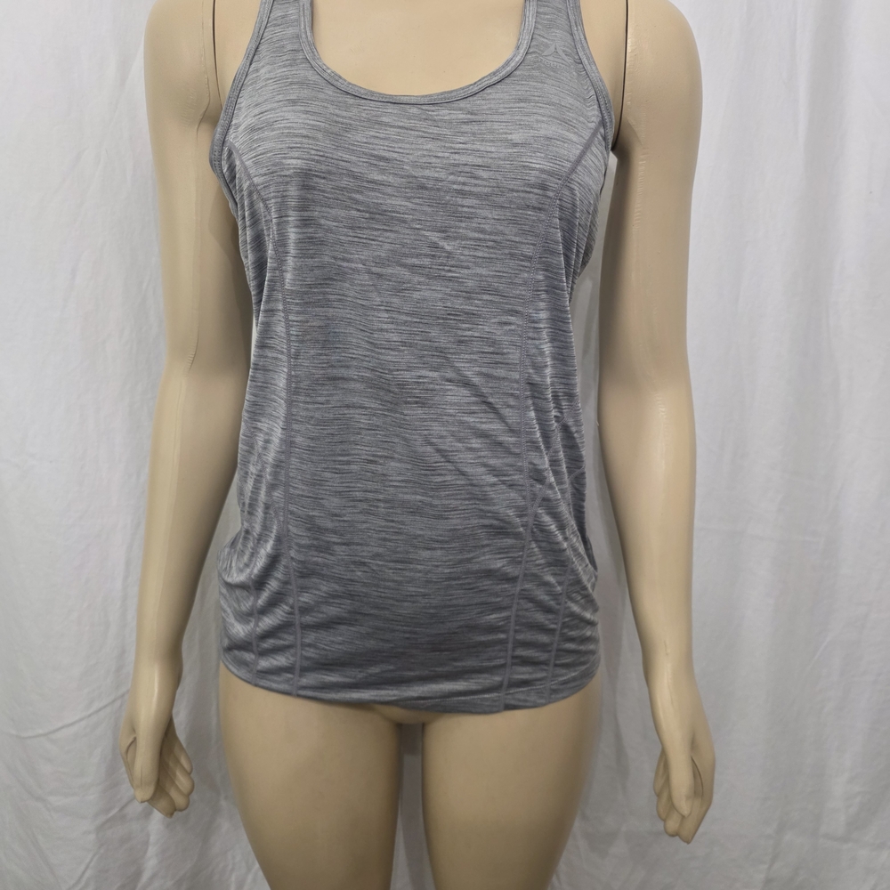 Reebok Women's Heathered Gray Tank Top